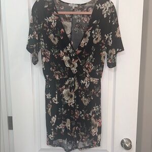 Charlotte Russe Floral Romper